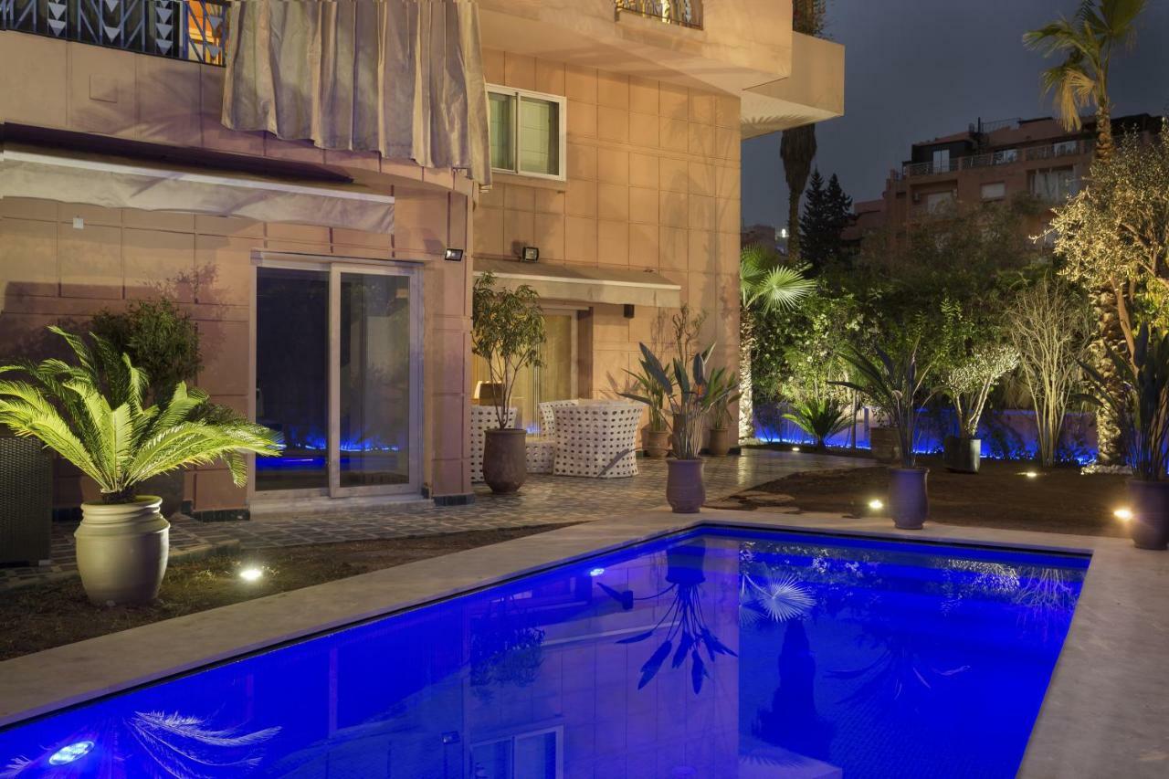 The Ruby Apartment With Private Swimming Pool - Hivernage Quarter - By Goldex Marrakech Марракеш Экстерьер фото
